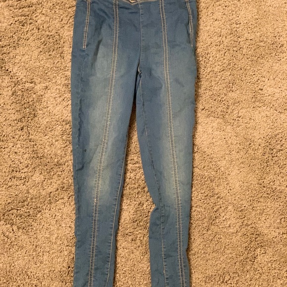 Free People Easy Does It pull on jeggings - Picture 2 of 6